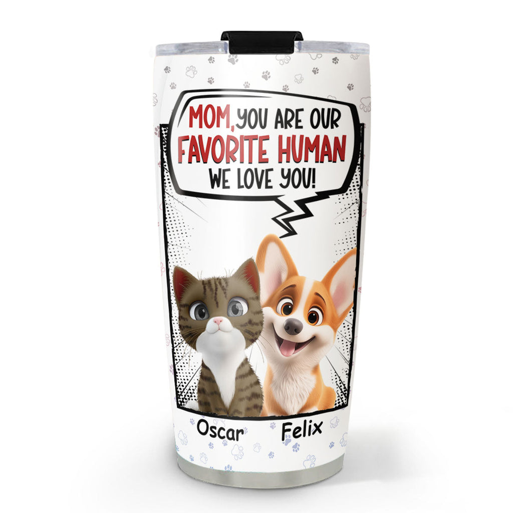 Custom Christmas Birthday Gifts For Pet Lovers • Favorite Pet Tumbler- Personalized Tumbler