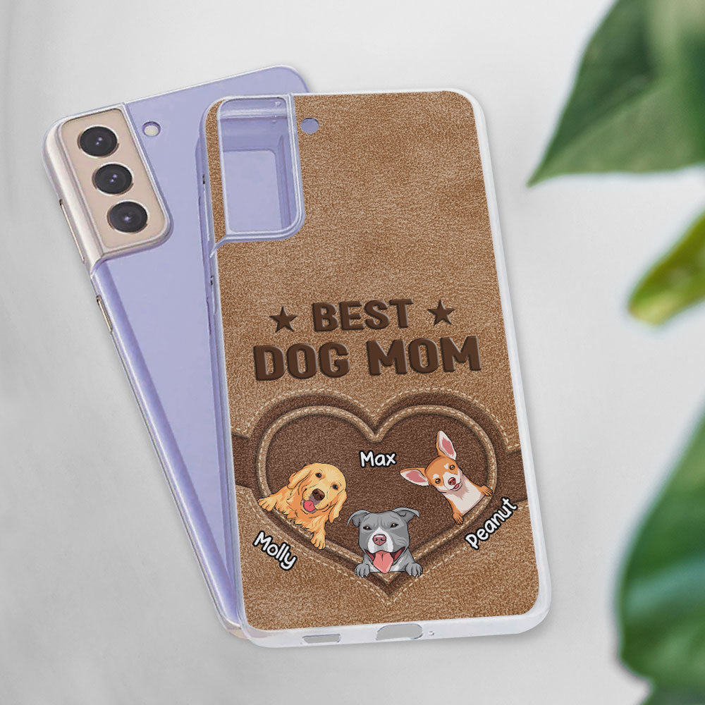 Best Dog Dad Mom - Personalized Phone Case