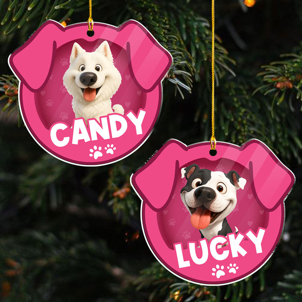 Furry Joy - Personalized Acrylic Ornament