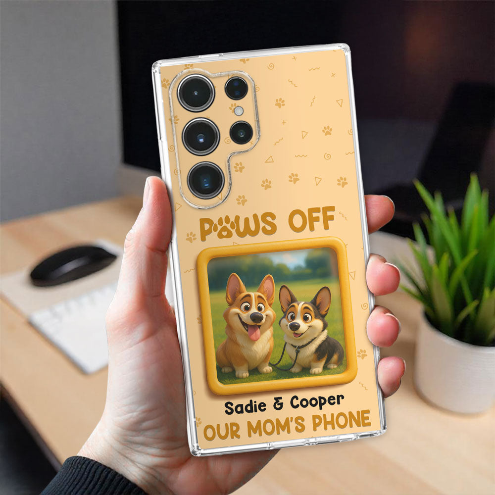 Only Touched By Mom - Personalized Phone Case