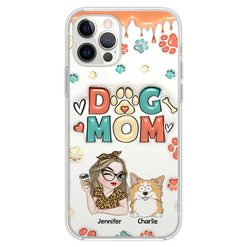 My Lovely Dog Ver 3 - Personalized 3D Inflated Effect Phone Case
