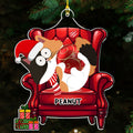 Custom Christmas Decor Home Birthday Gifts For Cat Lovers • Funny Cat Christmas - Personalized Acrylic Ornament