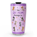 Custom Mother's day Birthday Gifts For Cat Mom, Cat Lovers • This Cat Mom Is Ours - Personalized Tumbler