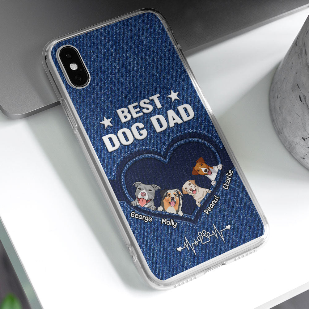 Best Dog Dad Mom - Personalized Phone Case