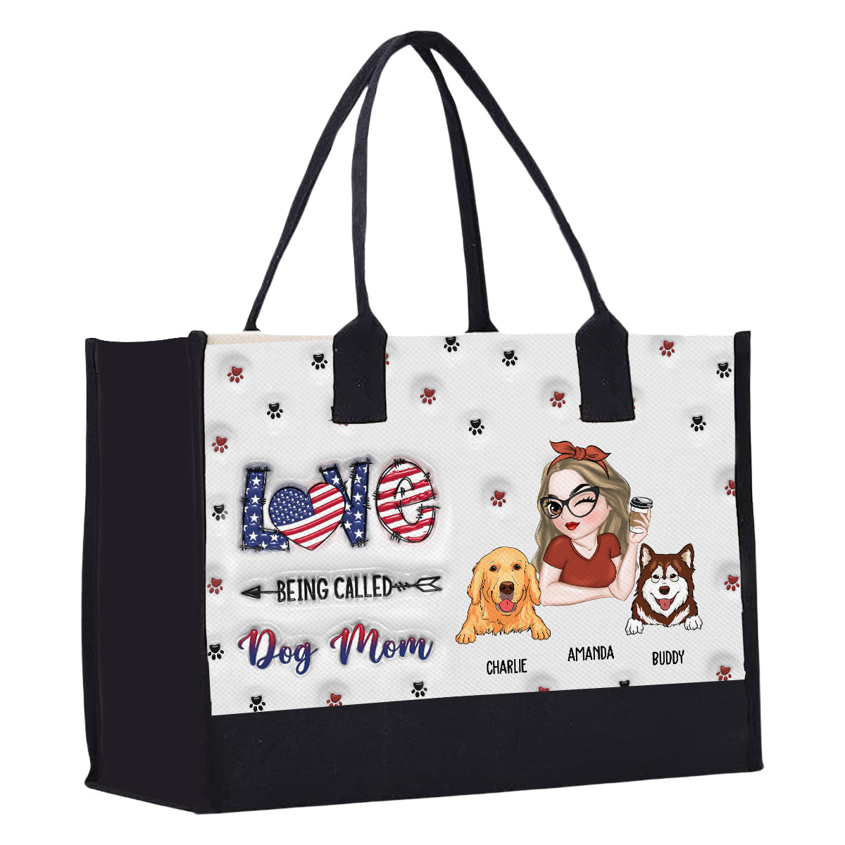 Being Called - Personalized 3D Inflated Effect Canvas Tote Bag