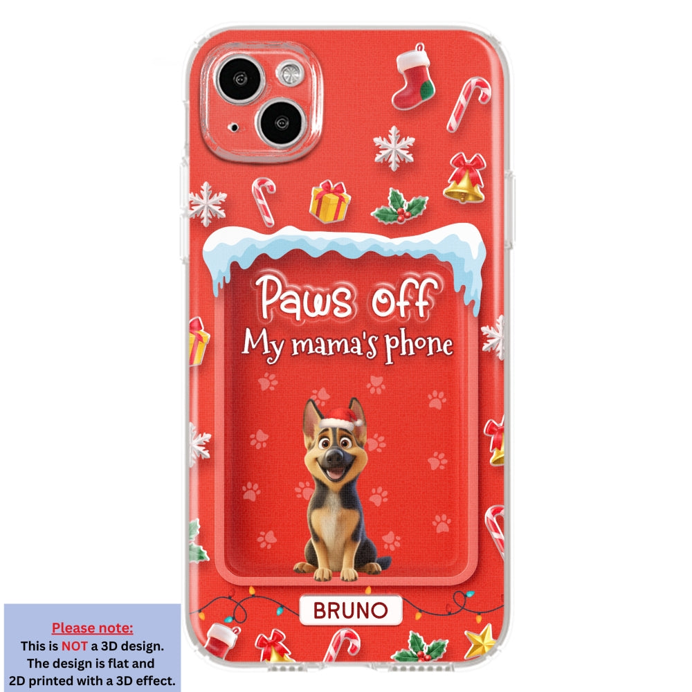 Us Under The Mistletoe - Personalized 3D Effect Phone Case