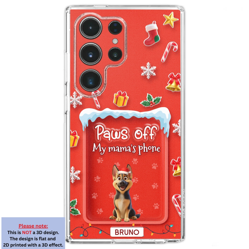 Us Under The Mistletoe - Personalized 3D Effect Phone Case