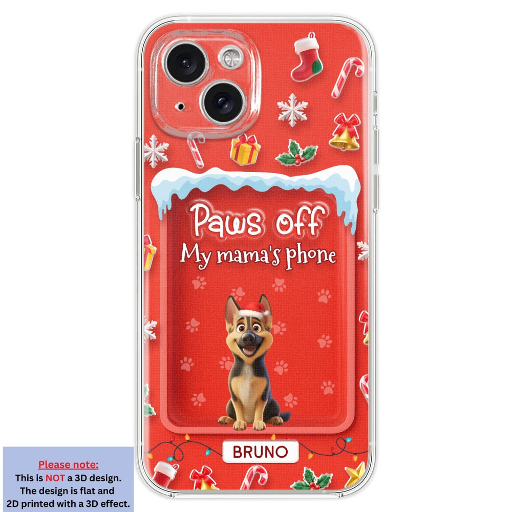 Us Under The Mistletoe - Personalized 3D Effect Phone Case