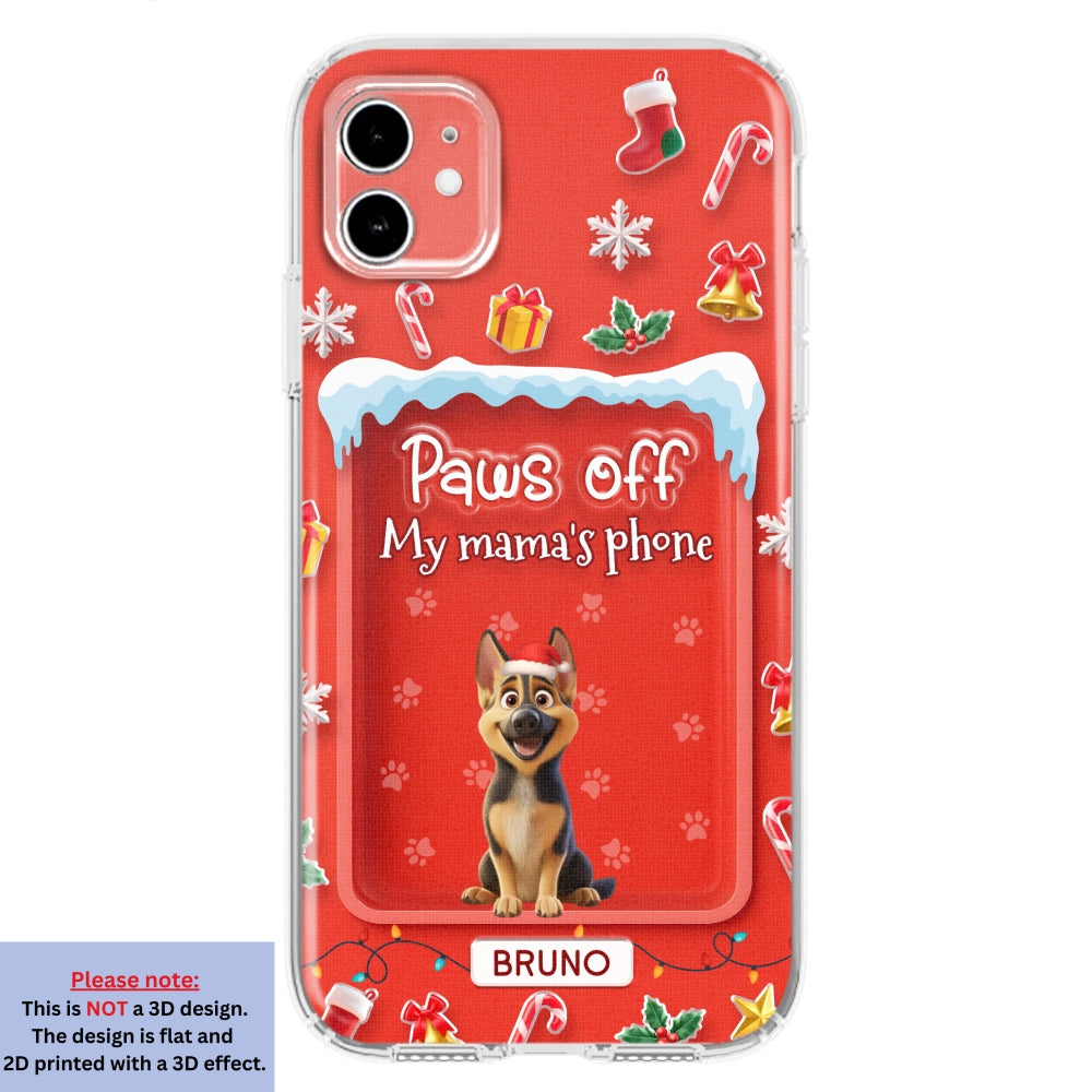 Us Under The Mistletoe - Personalized 3D Effect Phone Case