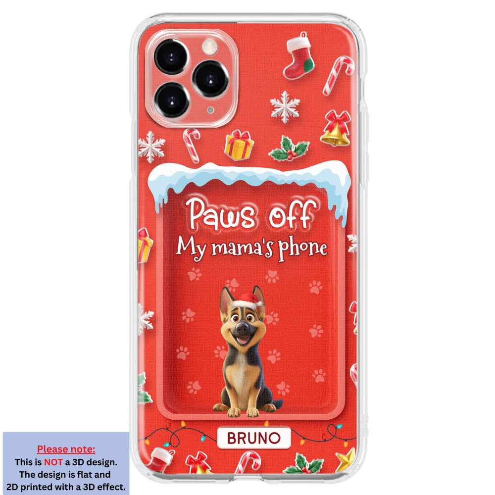 Us Under The Mistletoe - Personalized 3D Effect Phone Case