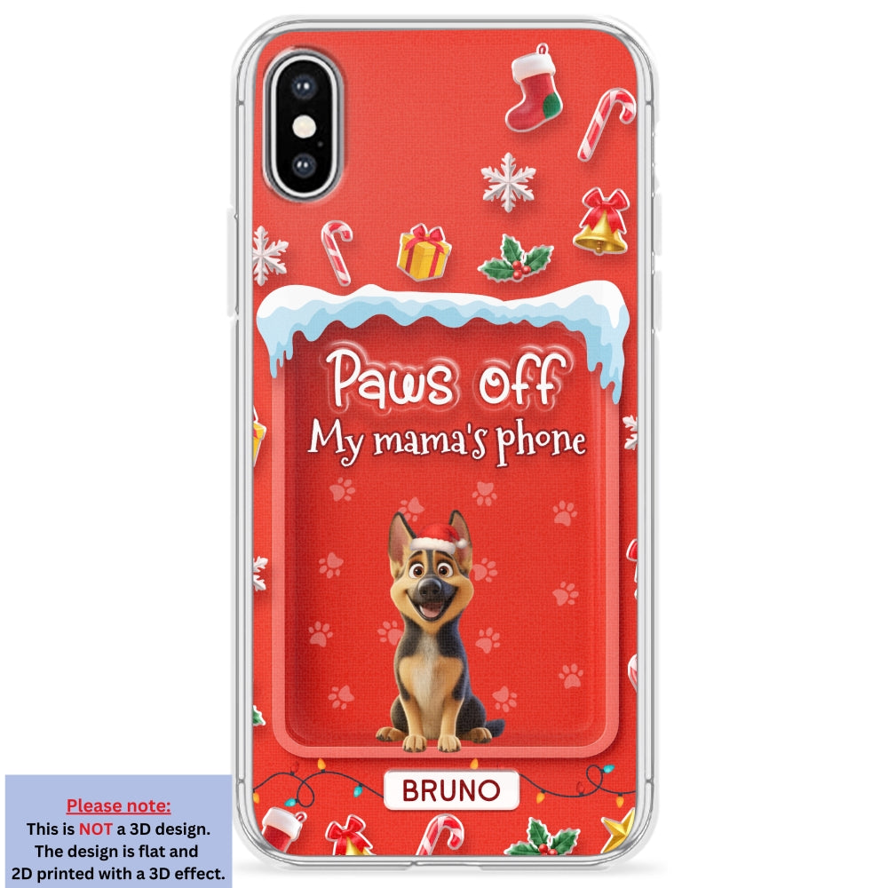 Us Under The Mistletoe - Personalized 3D Effect Phone Case
