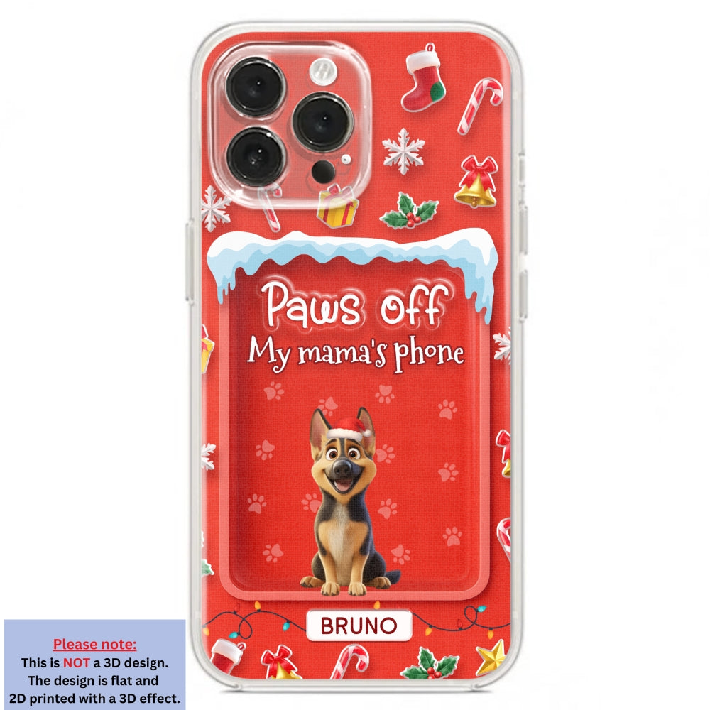 Us Under The Mistletoe - Personalized 3D Effect Phone Case