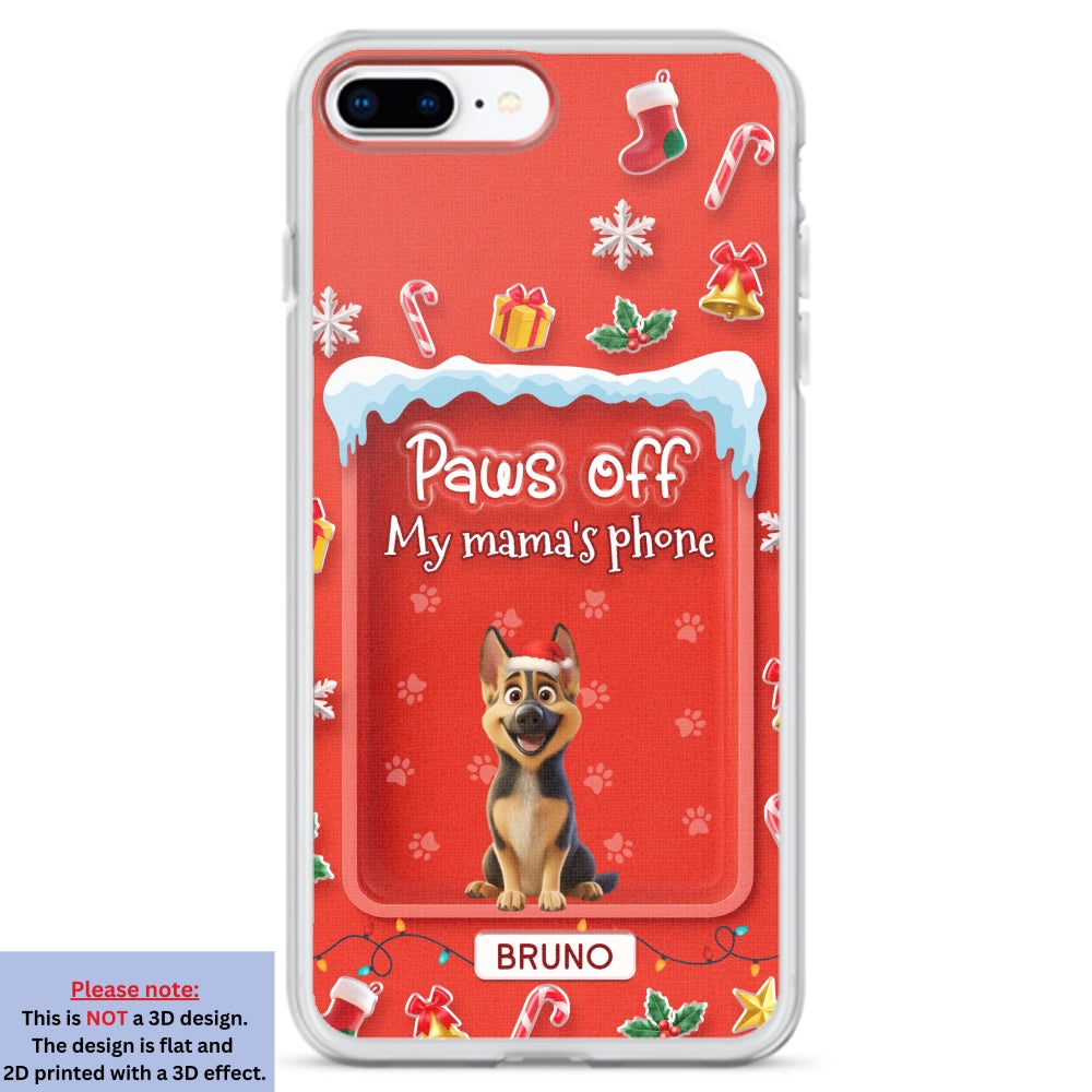 Us Under The Mistletoe - Personalized 3D Effect Phone Case