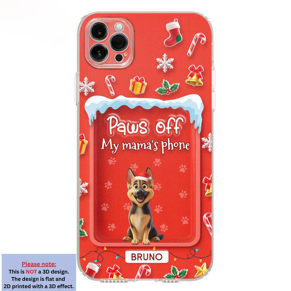 Us Under The Mistletoe - Personalized 3D Effect Phone Case
