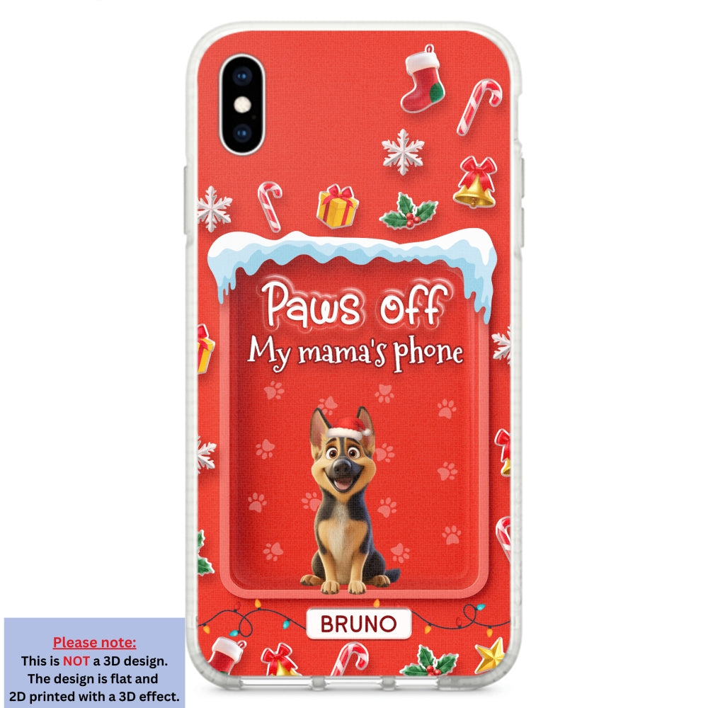 Us Under The Mistletoe - Personalized 3D Effect Phone Case