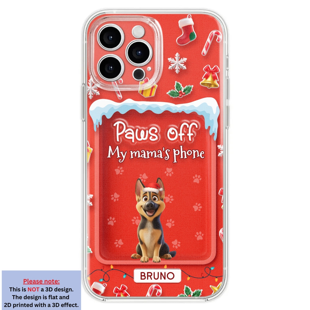 Us Under The Mistletoe - Personalized 3D Effect Phone Case