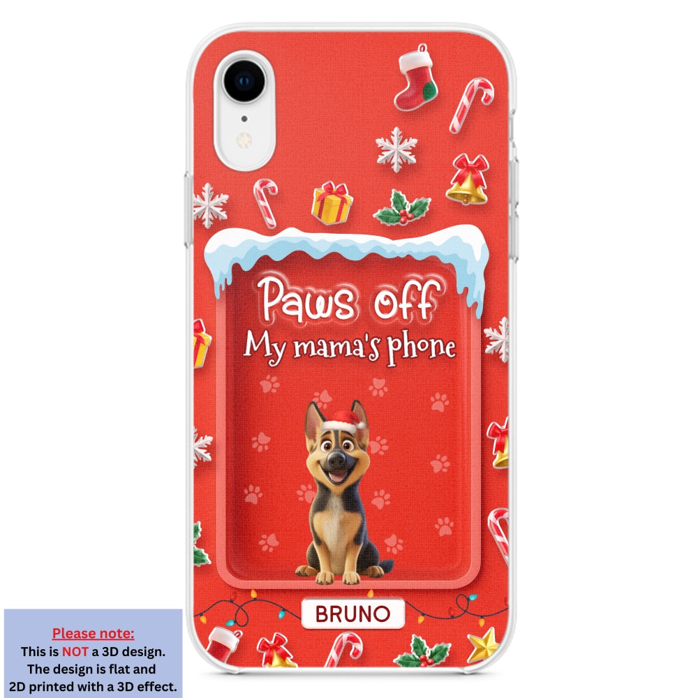 Us Under The Mistletoe - Personalized 3D Effect Phone Case
