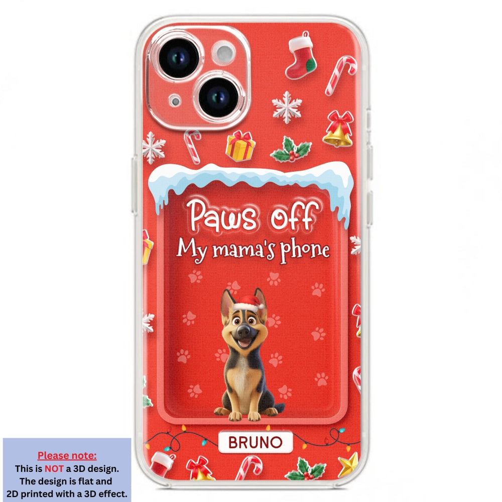 Us Under The Mistletoe - Personalized 3D Effect Phone Case