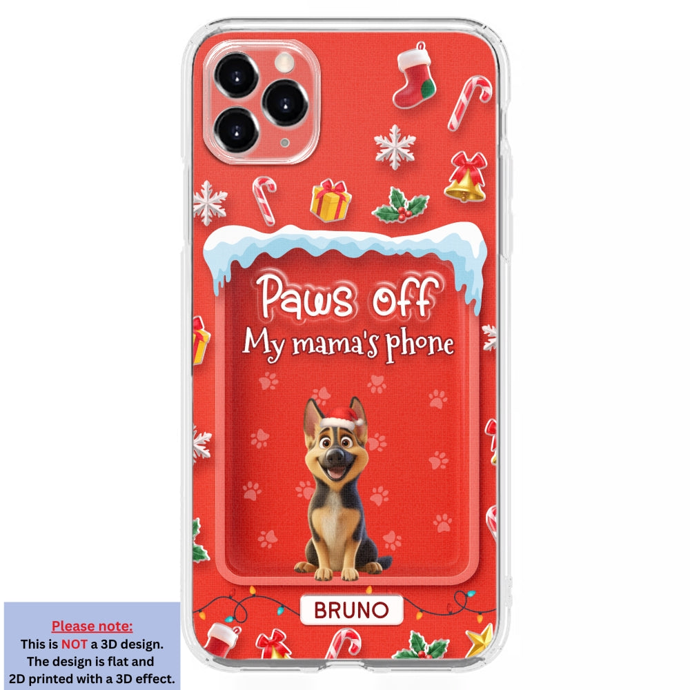 Us Under The Mistletoe - Personalized 3D Effect Phone Case
