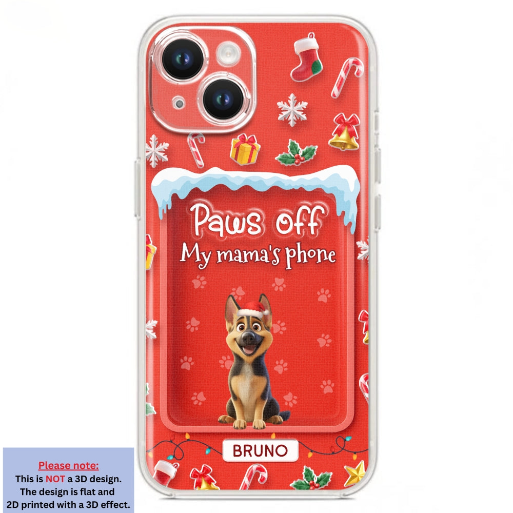 Us Under The Mistletoe - Personalized 3D Effect Phone Case
