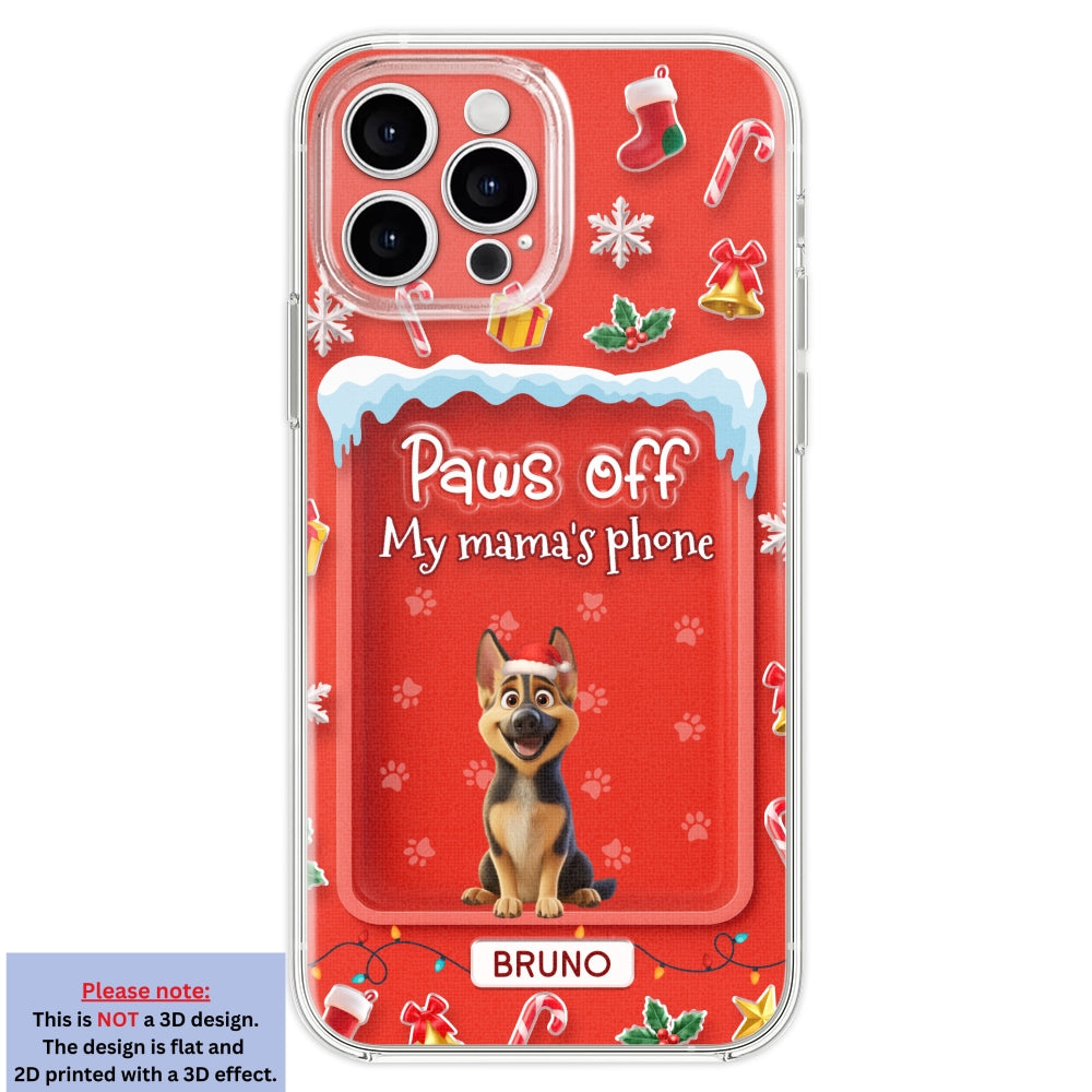 Us Under The Mistletoe - Personalized 3D Effect Phone Case