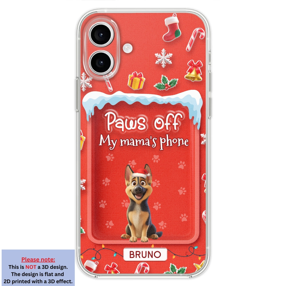 Us Under The Mistletoe - Personalized 3D Effect Phone Case