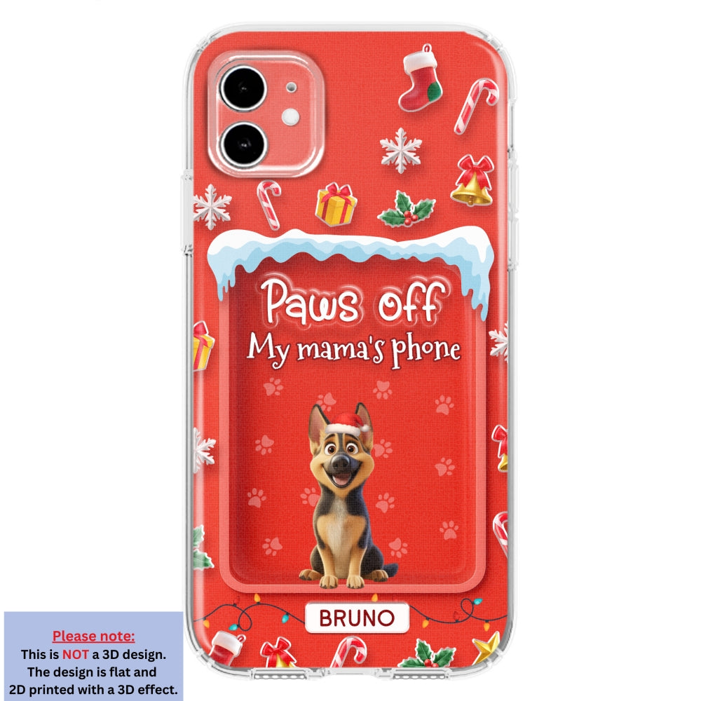 Us Under The Mistletoe - Personalized 3D Effect Phone Case