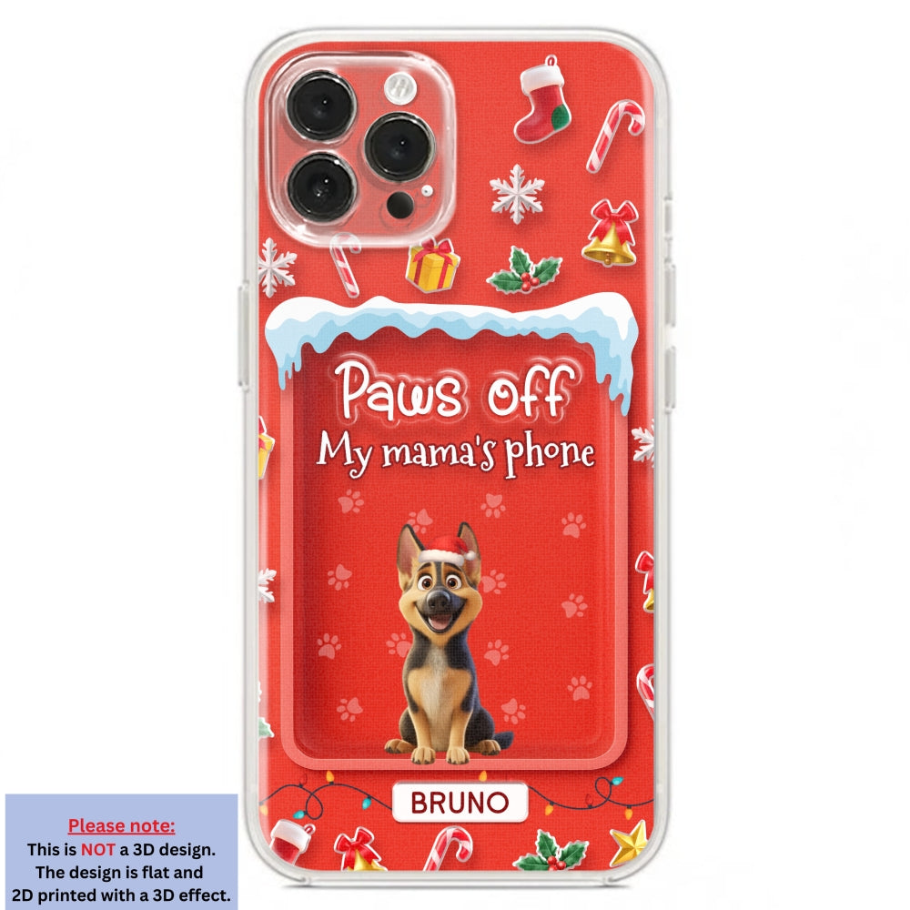 Us Under The Mistletoe - Personalized 3D Effect Phone Case