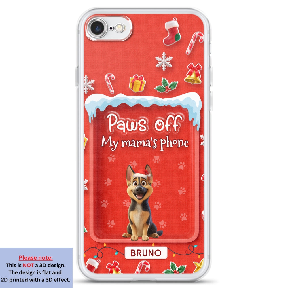 Us Under The Mistletoe - Personalized 3D Effect Phone Case