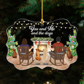 You And Me - Personalized Acrylic Ornament