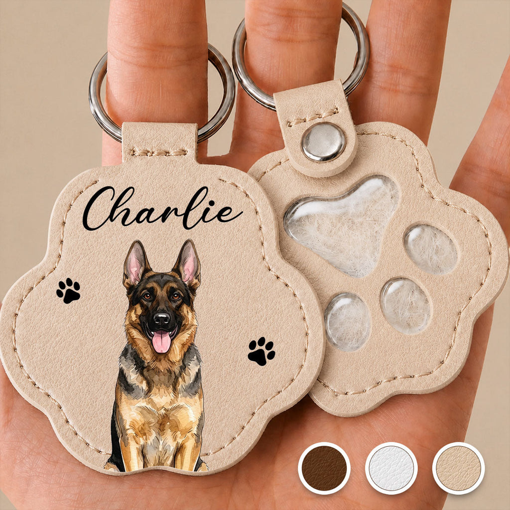 A Piece Of You - Personalized Pet Fur Keychain
