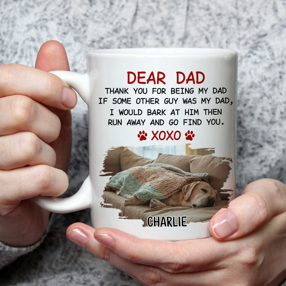 Custom Photo Christmas Birthday Gifts For Dog Lovers • Xoxo Dog Mom Photo - Personalized Coffee Mug