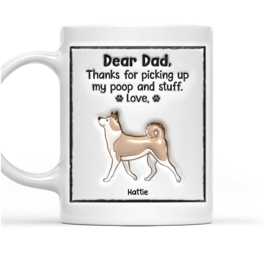 Custom Mother's Father's day Birthday Gifts For Pet Lovers • Love And Licks - Personalized 3D Inflated Mug