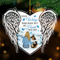 Custom Christmas Memorial Sympathy Gifts For Dogs, Cats • I Have You In My Heart - Personalized Acrylic Ornament