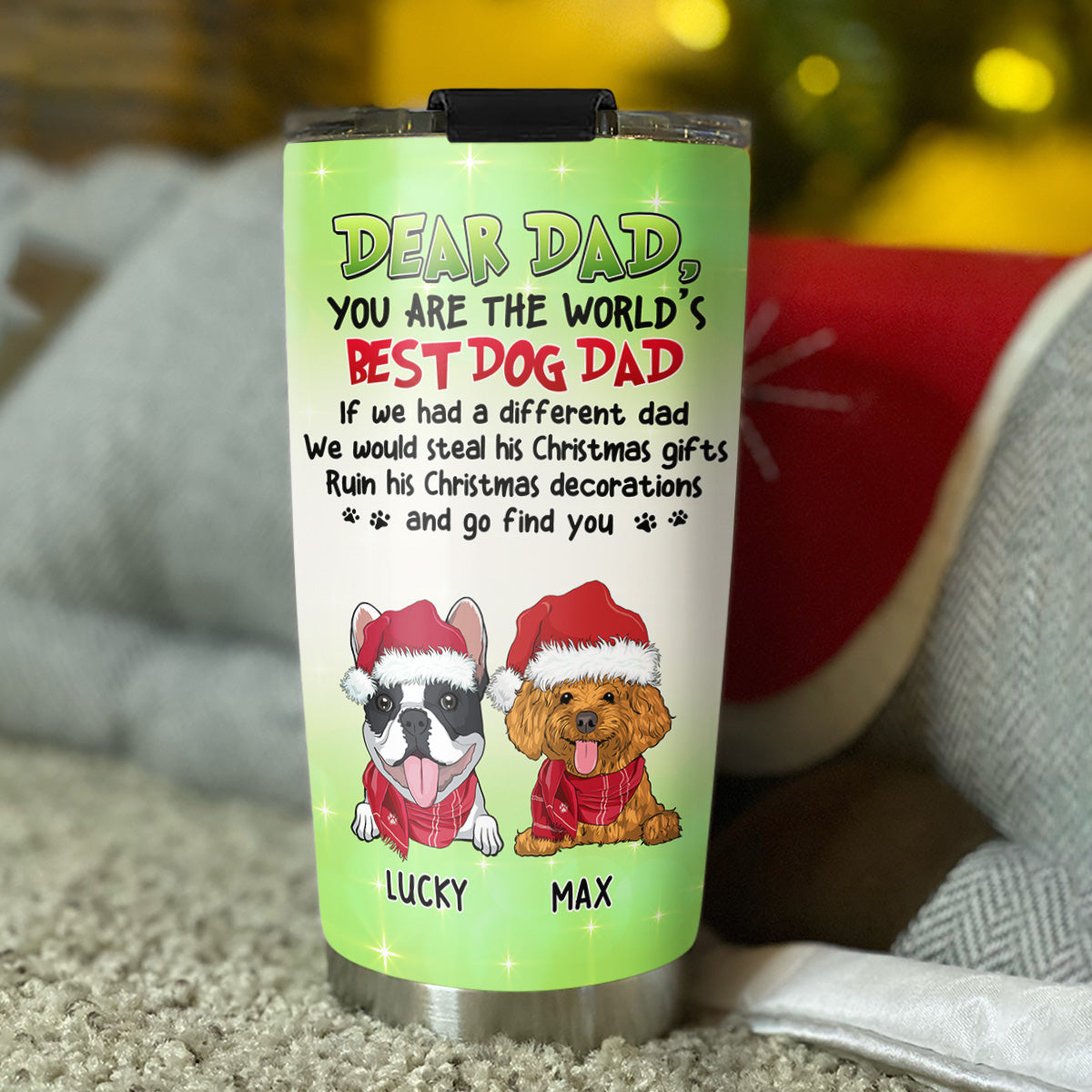Custom Mother's day Birthday Gifts For Pet Mom, Pet Lovers • Steal Christmas Gift - Personalized Tumbler