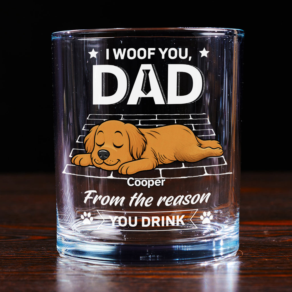 I Know The Reason Why - Personalized Whiskey Glass