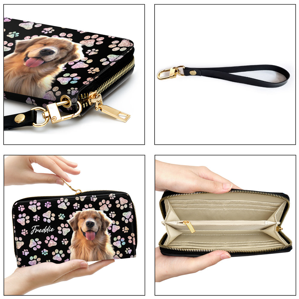 Anywhere Together Photo - Personalized Leather Wallet