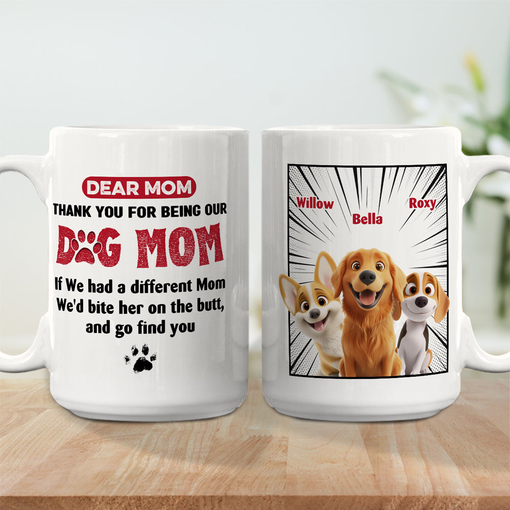 Custom Mother's day Birthday Gifts For Dog Mom, Dog Lovers • Go Find You Mommy - Personalized Coffee Mug