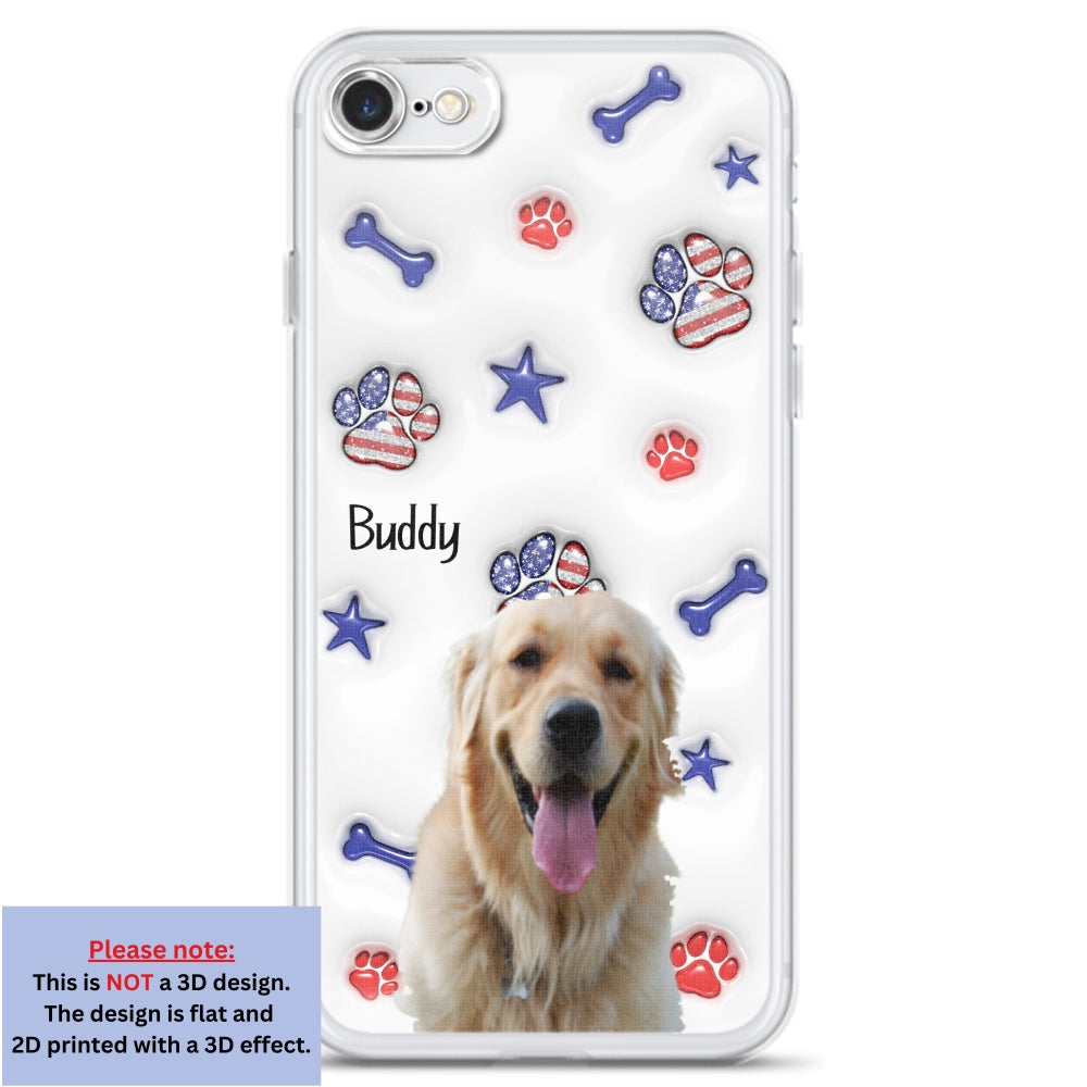Independent Dogs Photo - Personalized 3D Inflated Effect Phone Case