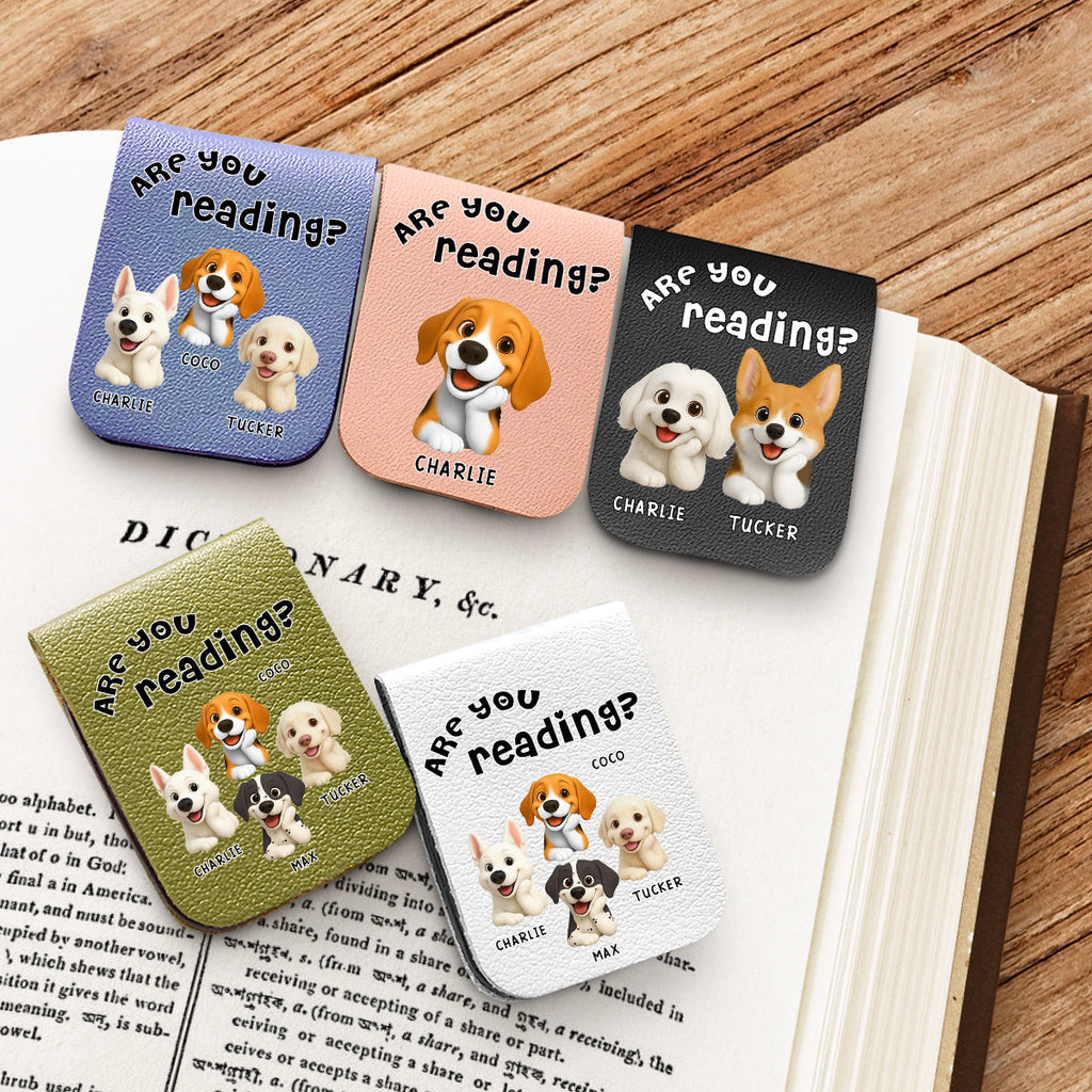 Thinking About You - Personalized Leather Bookmark