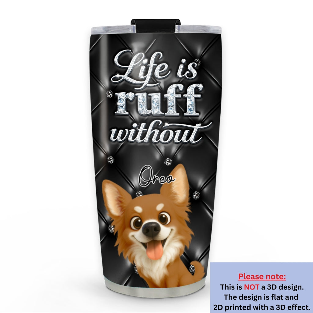Custom Christmas Birthday Gifts For Dog Mom, Dog Lovers • Swell It Up - Personalized 3D Effect Tumbler