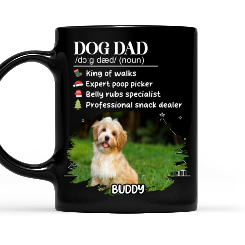 Custom Photo Christmas Birthday Gifts For Dog Lovers • My King And Queen Photo - Personalized Coffee Mug