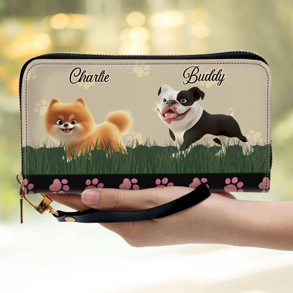 Wherever With You - Personalized Leather Wallet
