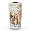 Custom Mother's day Birthday Gifts For Dog Mom, Dog Lovers • Proud Lovely Dog Mom - Personalized 3D Inflated Effect Tumbler