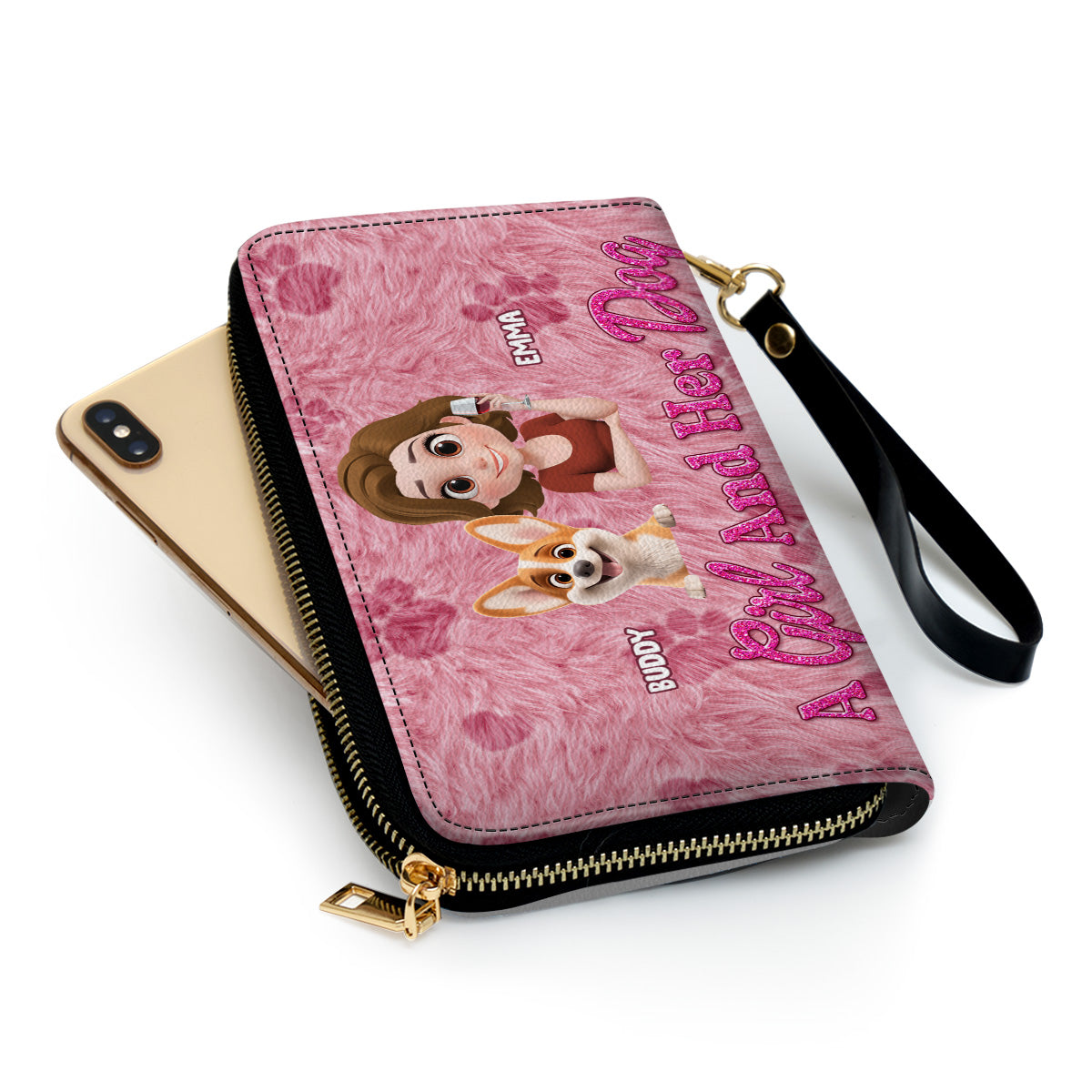 Gentle Mom - Personalized Leather Wallet