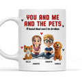 Custom Christmas Birthday Gifts For Pet Lovers • You Me And Us - Personalized Coffee Mug