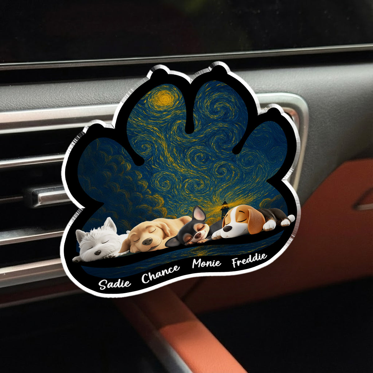 Lay Here With Me - Personalized Car Vent Clip