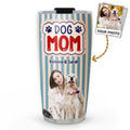 Custom Photo Christmas Birthday Gifts For Dog Mom, Dog Lovers • Let Us Spend Days Together Photo - Personalized Tumbler