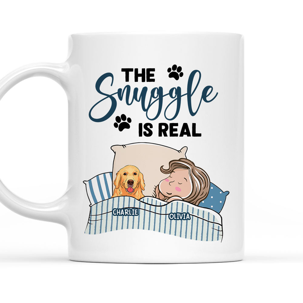 Custom Christmas Birthday Gifts For Dog Lovers • Is Real - Personalized Coffee Mug