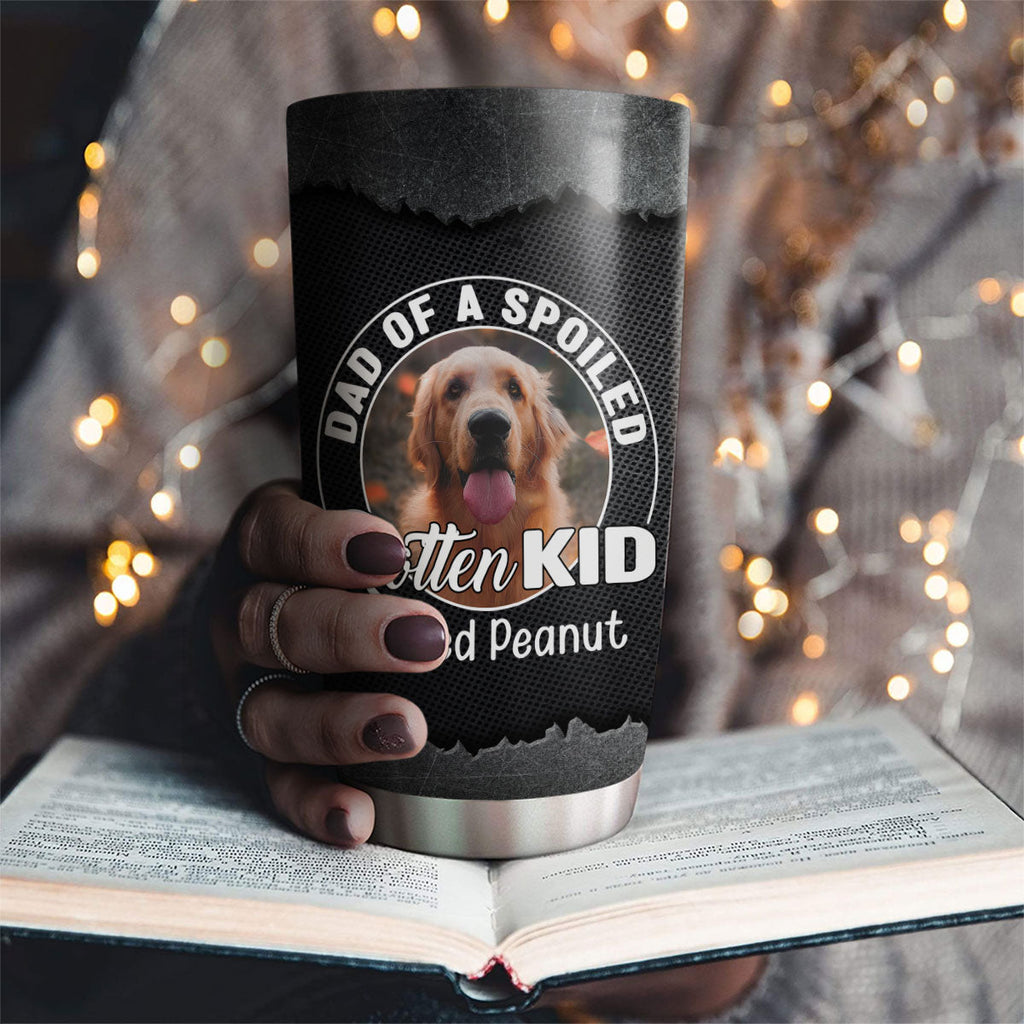 Custom Photo Christmas Birthday Gifts For Pet Lovers • Rotten Pet Cartoon Ver Photo - Personalized Tumbler